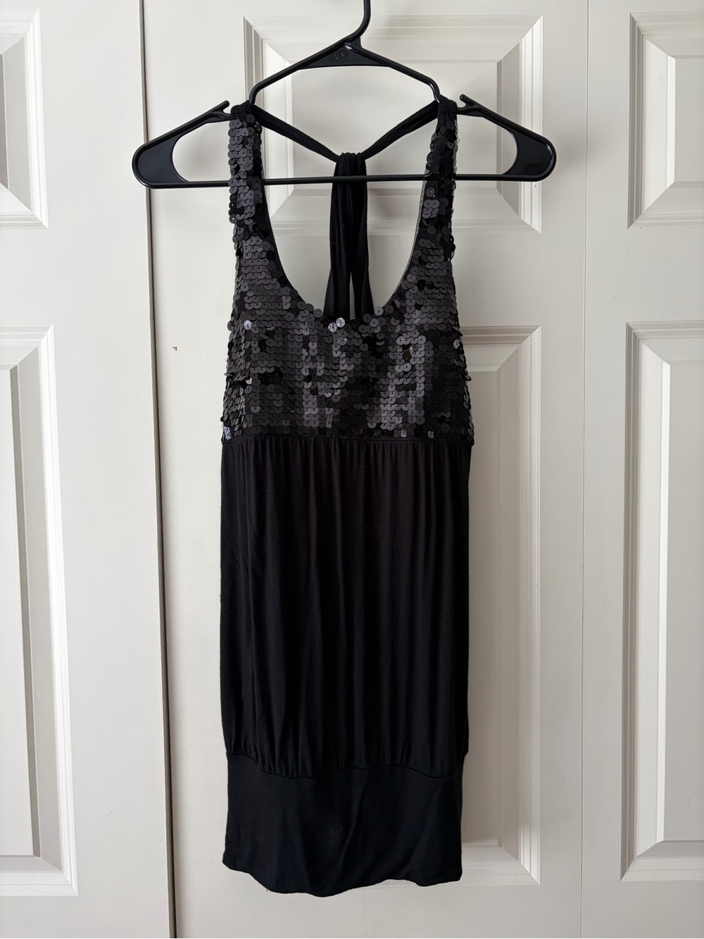 Vintage Charolette Russe Y2K Sequin Tank Top